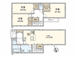 4号棟間取り図■昭島市昭和町4 新築一戸建て■