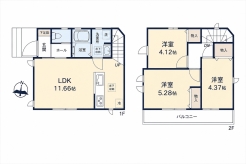 間取り図■立川市若葉町4 新築一戸建て■