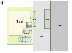 区画図■日野市万願寺4丁目 新築戸建て■