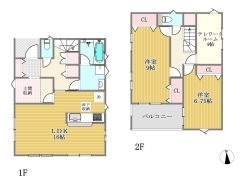 間取り図■小平市栄町1 新築一戸建■