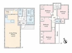 C号棟間取り図■国立市富士見台2 新築一戸建て■