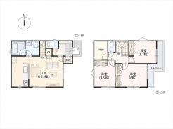 1区画参考プラン土地建物価格5090万円■立川市富士見町4 建築条件つき売地■