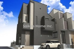 完成予想パース■府中市西府町1 新築一戸建て■