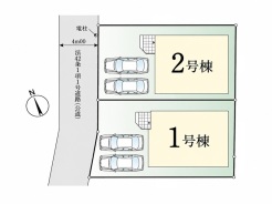 区画図■日野市石田 新築一戸建■