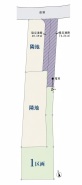 区画図■国分寺市東元町4 建築条件つき売地■