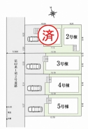 区画図■立川市一番町1 新築一戸建て■