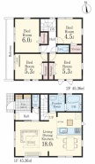 間取り図■国分寺市北町2 新築一戸建て■