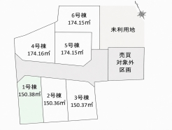 区画図■東大和市奈良橋1 売地■