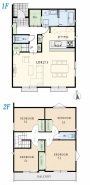 2号棟間取り図■日野市石田1 新築一戸建て■