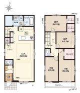 2号棟間取り図■国分寺市東元町1 新築一戸建て■