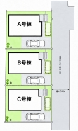 区画図■日野市南平3丁目 新築戸建て■