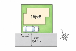 区画図■国分寺市西恋ヶ窪4 新築一戸建て■