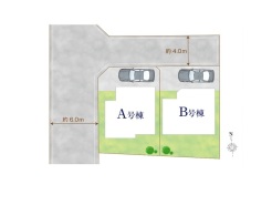 区画図■立川市若葉町3 新築一戸建■