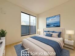 居室はプライベートタイムとして大事という方が多い!そんな居室はシンプルが一番。飽きのこないスタイルの居室です!※家具類はCG加工しています。