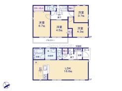 間取り図(1号棟)