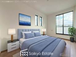 【施工例】2面採光で明るく風通しも良好です!天気の良い日は是非窓を開けて空気の入れ替えをしてみるのはいかがでしょうか♪