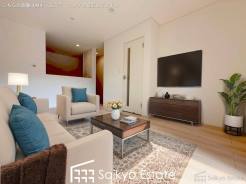 開放感と採光にこだわった13.5帖のLDKです。陽光いっぱいの空間で家族団らんの時間も増えそうですね!