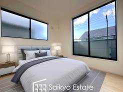 2面採光で明るく風通しも良好です!天気の良い日は是非窓を開けて空気の入れ替えをしてみるのはいかがでしょうか♪
※家具類はCG加工しています。