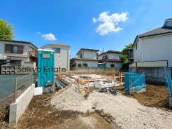 1号棟は敷地面積50坪超!20.7帖LDK×5部屋!全居室収納完備!大物収納に便利なロフト付き大型5LDK!