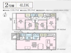 間取り図(2号棟)