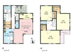間取り図 2号棟
