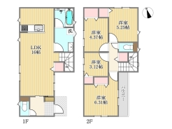 間取り図■三鷹市大沢5 新築一戸建て■