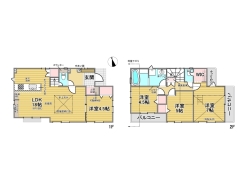 間取り図■府中市四谷4 新築一戸建て■