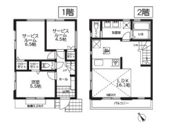 1号棟間取り■調布市深大寺北町3 新築一戸建て■