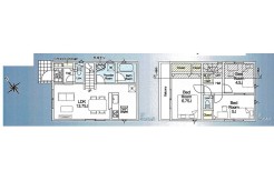 2号棟間取り図■調布市深大寺東町6 新築一戸建て■