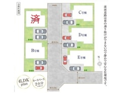 区画図■立川市若葉町2 新築一戸建て■