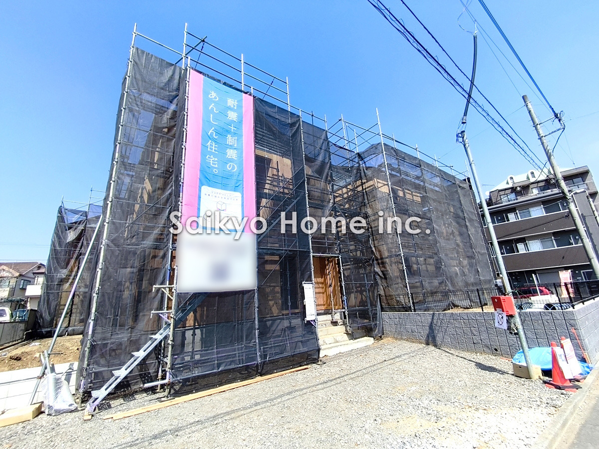 大塚・帝京大学駅まで徒歩2分！駅近の一戸建てです。通勤・通学にとても便利。
■八王子市大塚　新築一戸建て■