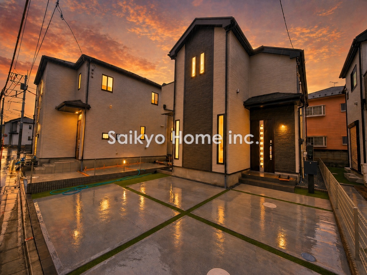 閑静な住宅街に全11棟の新築分譲住宅が誕生しました。■三鷹市北野3　新築一戸建て■