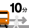 駅徒歩10分
